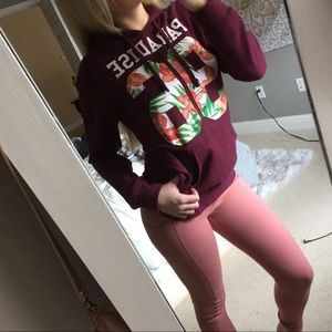 Burgundy Hoodie